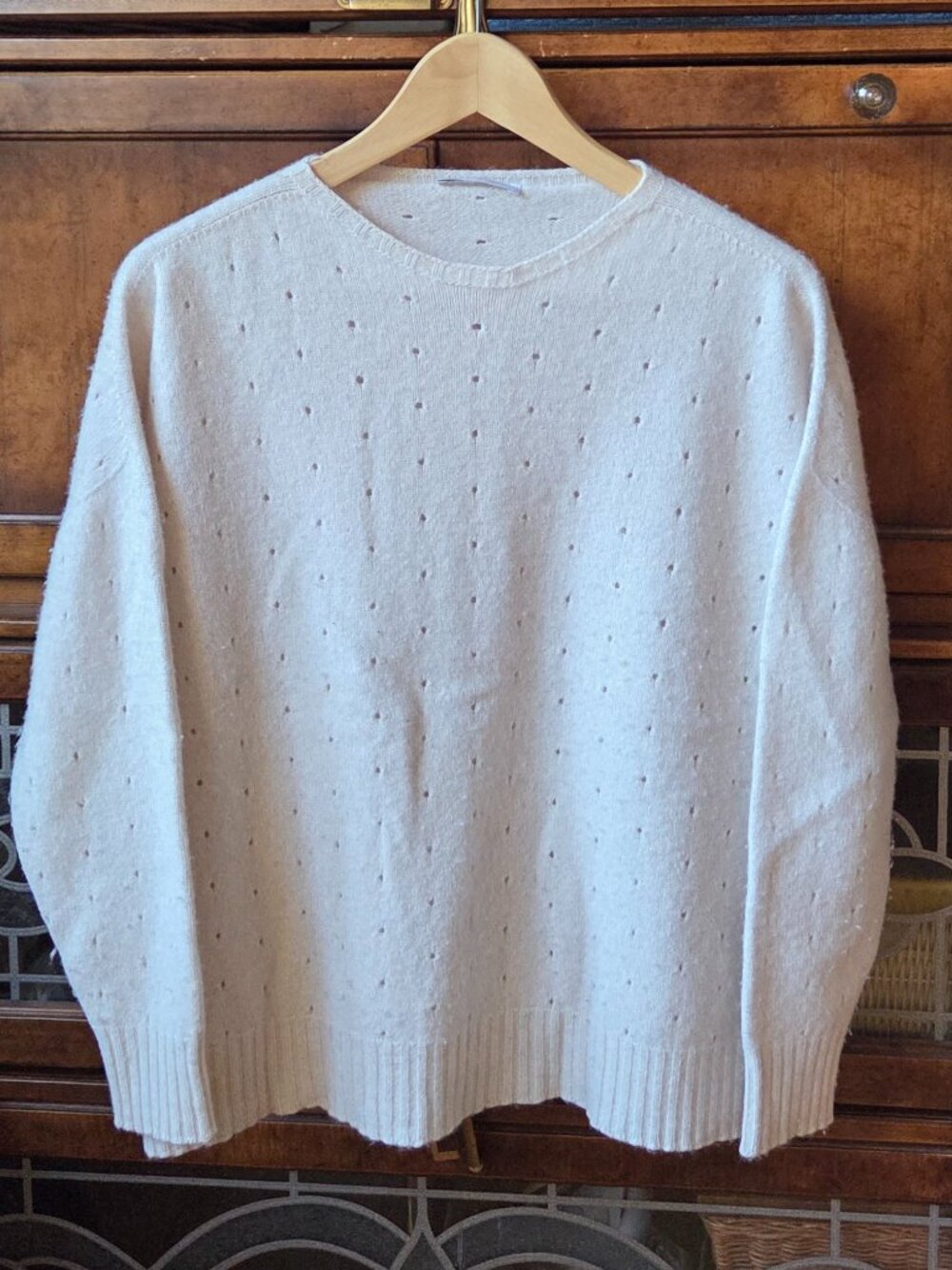 Beautiful HUBERT GASSER sweater wool blend